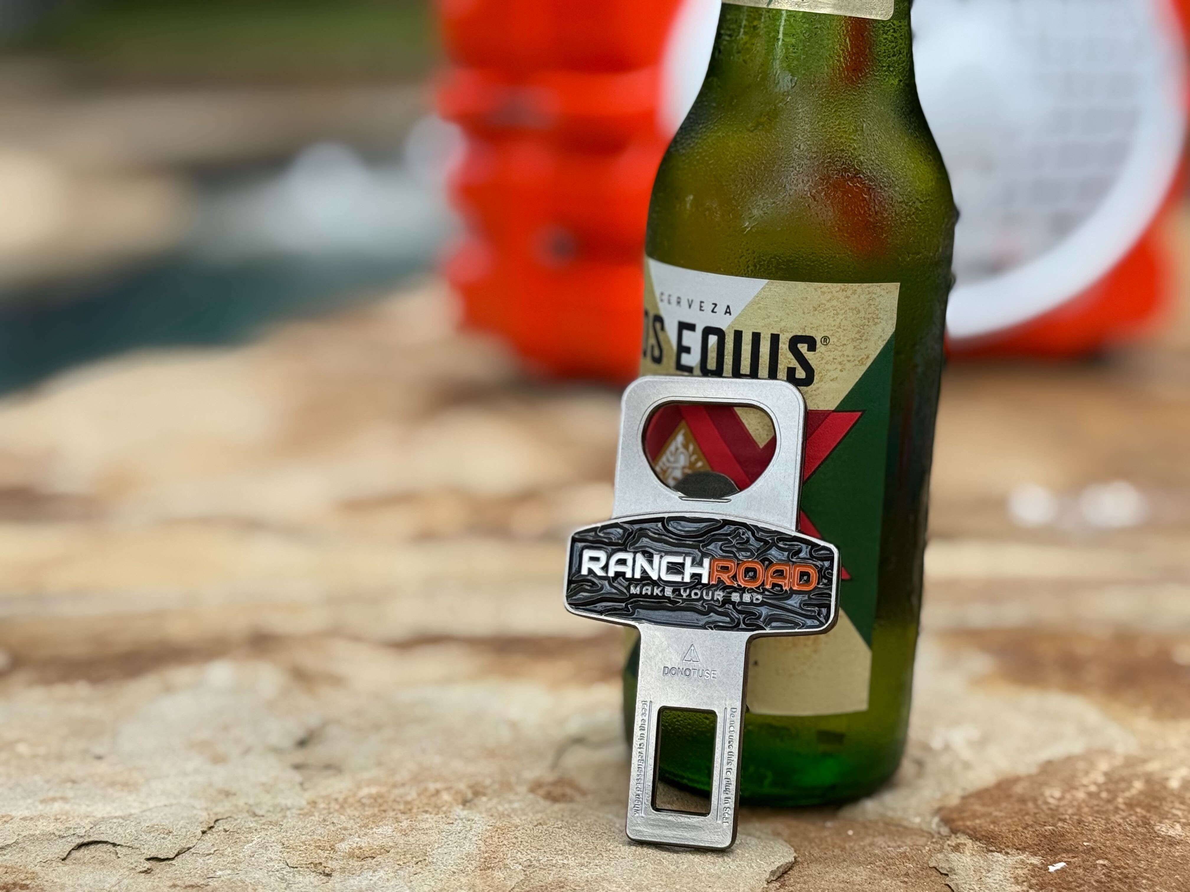 RANCH ROAD 'BUCKLE UP' BOTTLE OPENER