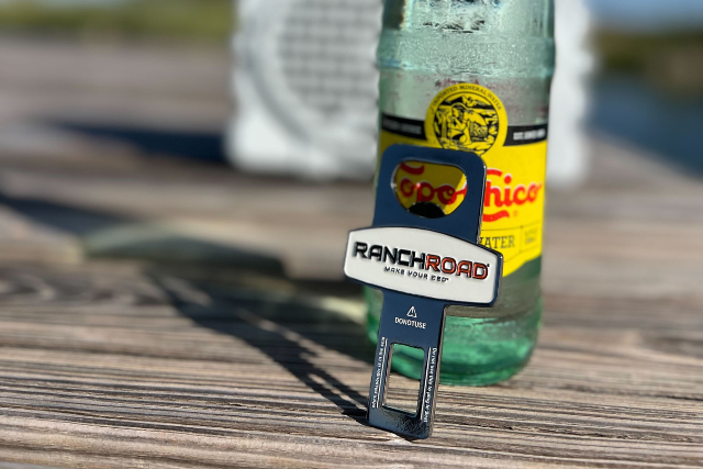 RANCH ROAD 'BUCKLE UP' BOTTLE OPENER